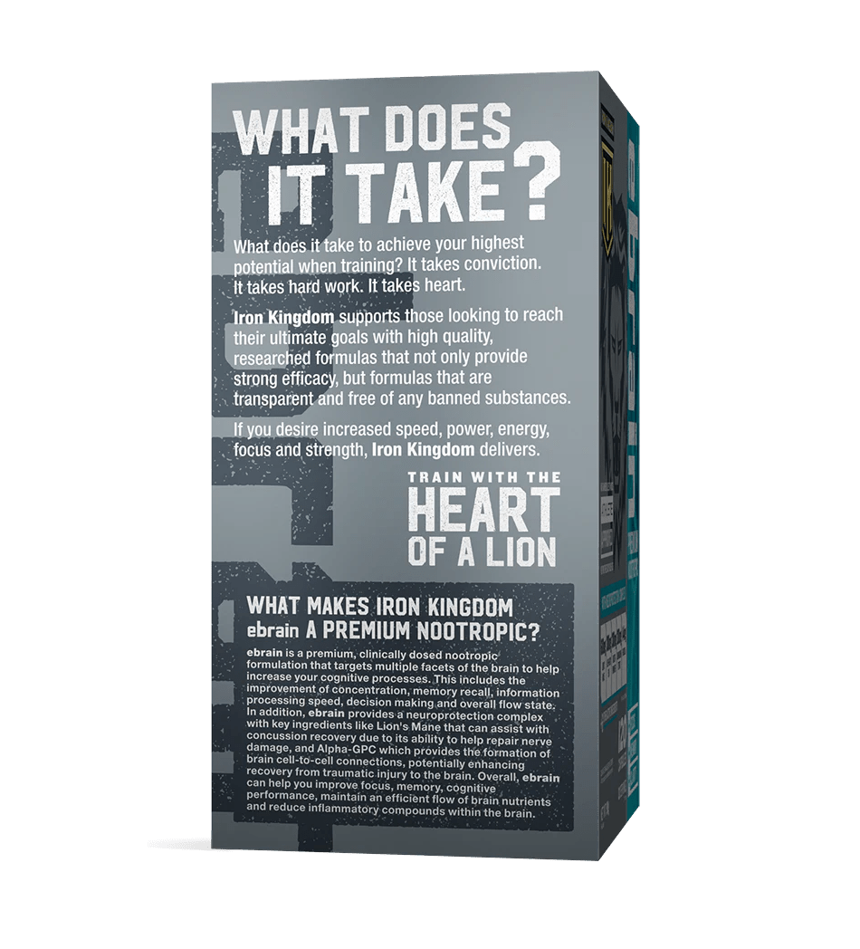 Iron Kingdom Ebrain Premium Nootropic