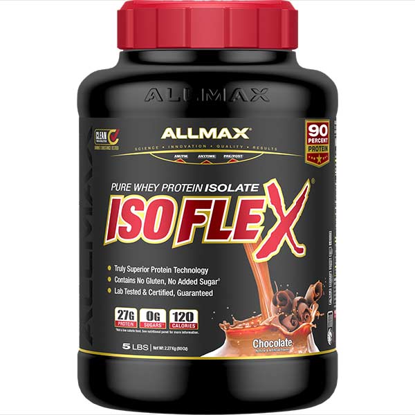 Allmax IsoFlex Whey Protein Isolate - 5 Lbs