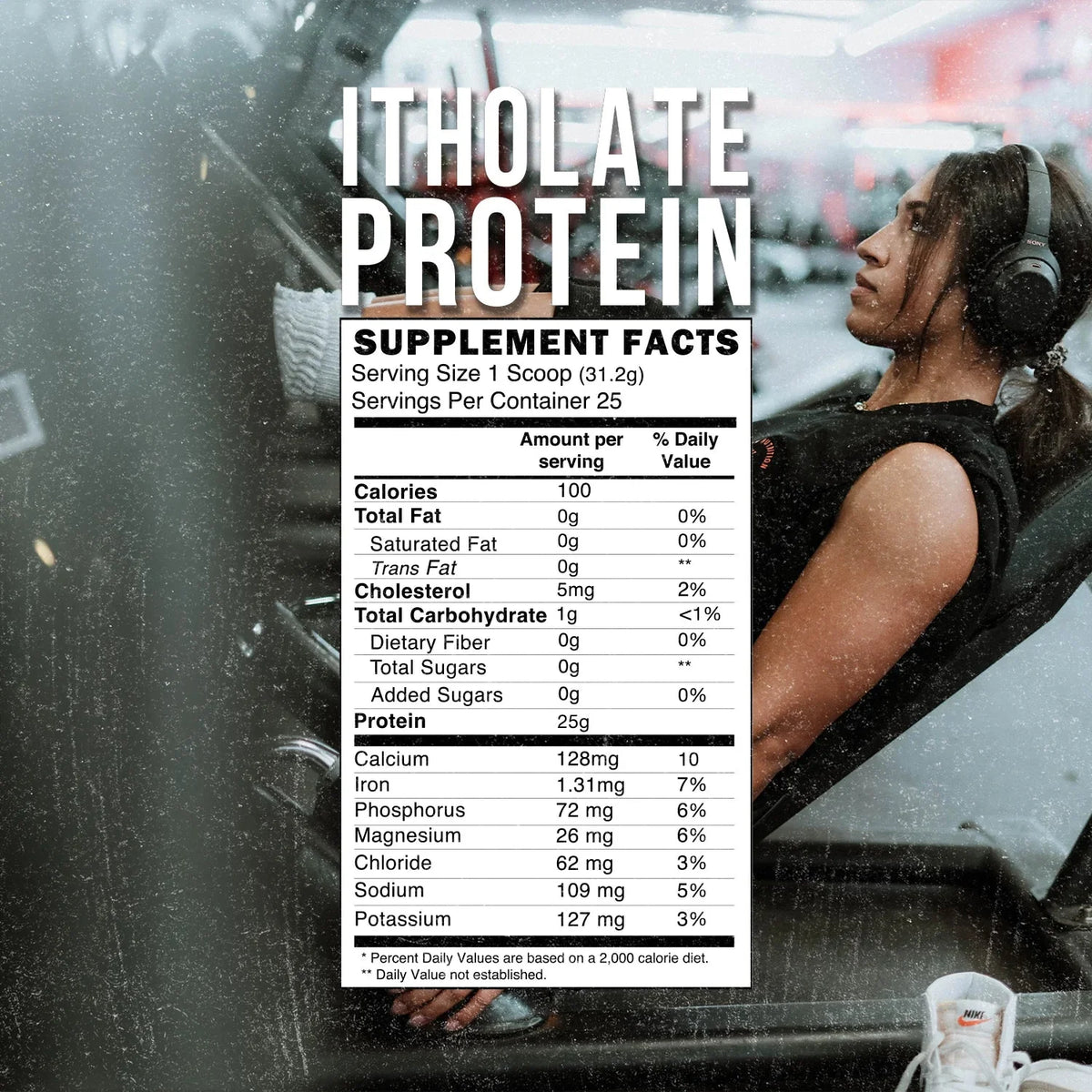 Raw Nutrition Bum Itholate Protein 25 Servs