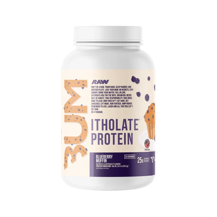 Raw Nutrition Bum Itholate Protein 25 Servs
