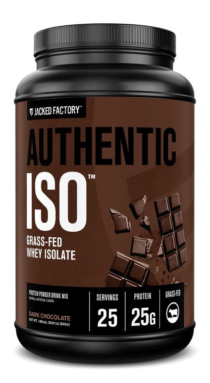 Jacked Factory Authentic ISO Grass-Fed Whey Protein Isolate