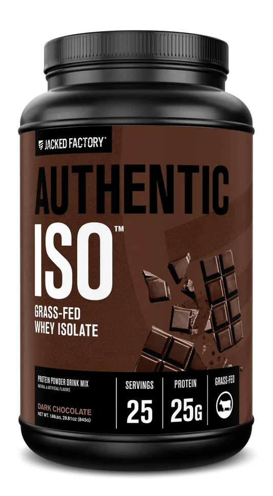 Jacked Factory Authentic ISO Grass-Fed Whey Protein Isolate