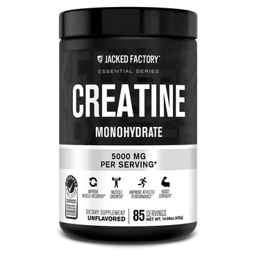 Jacked Factory Creatine Monohydrate Powder | 5g Micronized Creatine