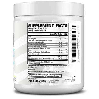 Jacked Factory HydraSurge Natural Electrolyte Powder