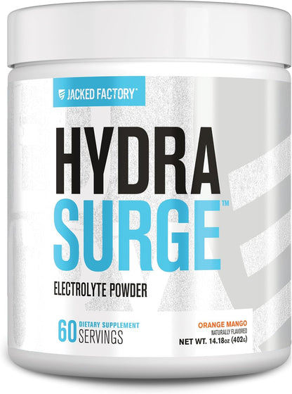 Jacked Factory HydraSurge Natural Electrolyte Powder