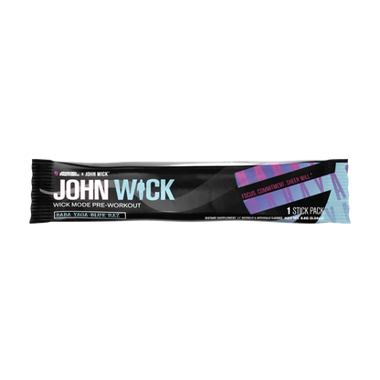 Jacked Factory X John Wick - Wick Mode Pre-Workout Stick Packs