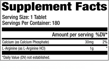 GAT Sport L-Arginine 180 Tablets | Nitric Oxide Booster for Muscle Pumps, Blood Flow & Workout Performance
