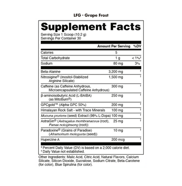 Bucked Up LFG Burn Thermogenic Pre-Workout