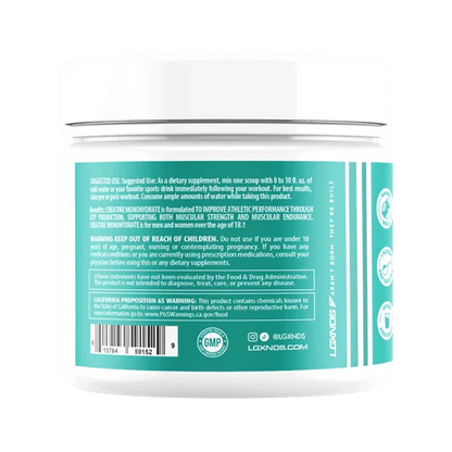 LGXNDS 100% Pure Creatine Monohydrate 30 Servings