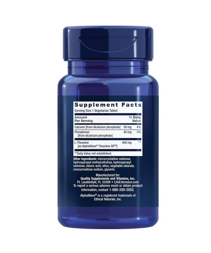 Life Extension Theanine XR™ Stress Relief