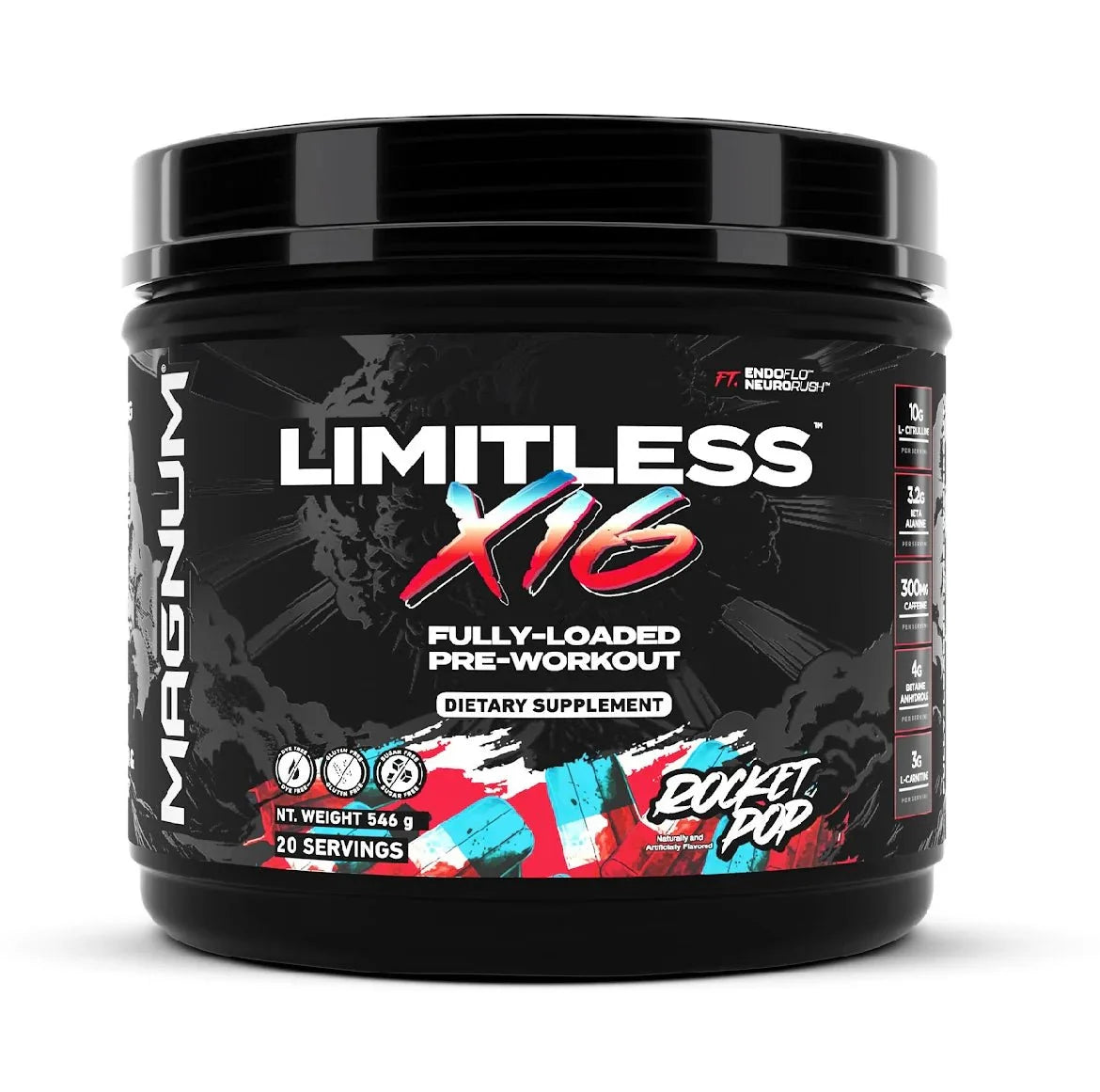 Limitless X 16 Fully Loaded Pre Workout