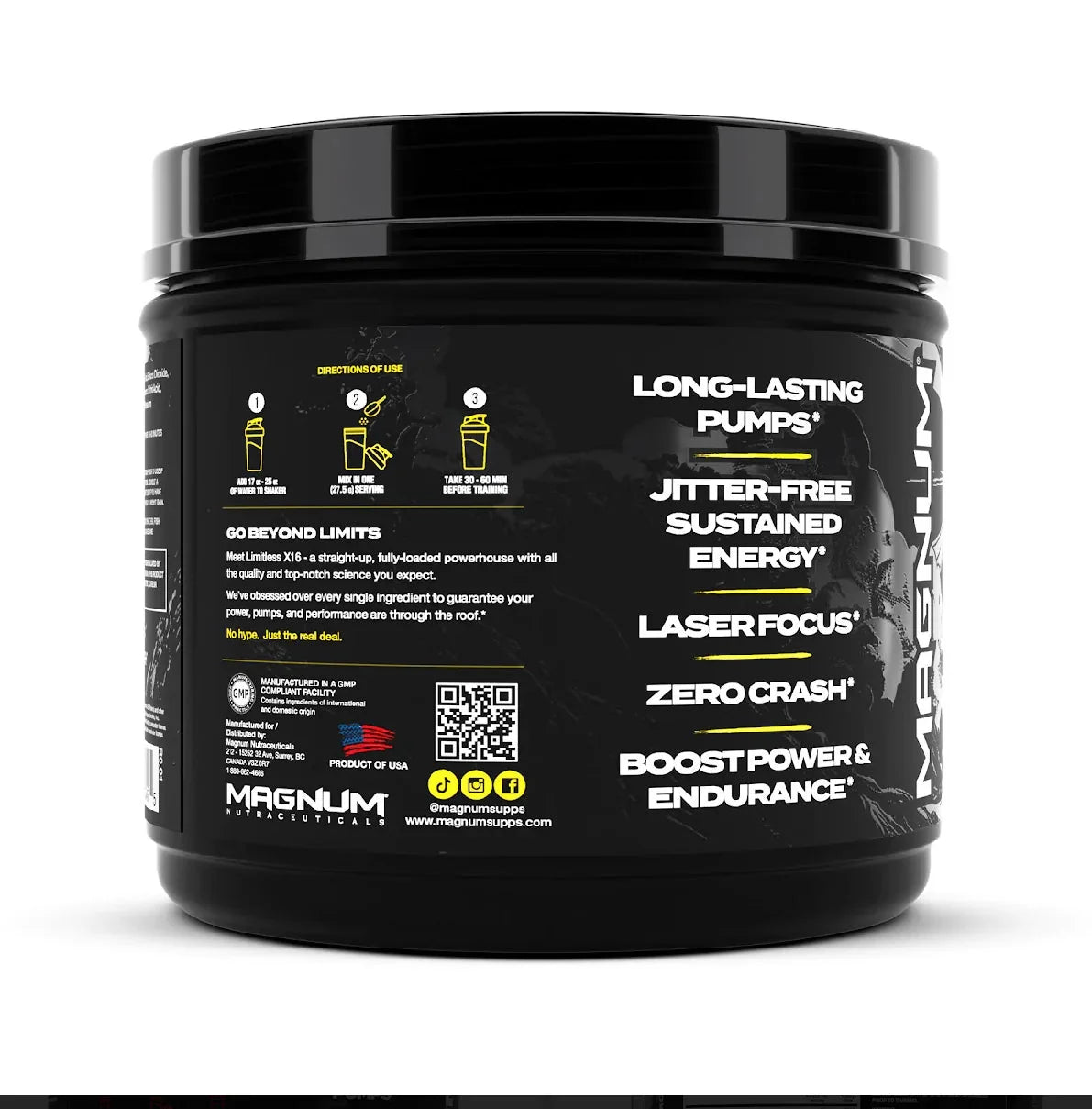 Limitless X 16 Fully Loaded Pre Workout