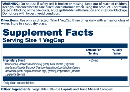 Liver Blend Sp-13  -100 Veg Caps