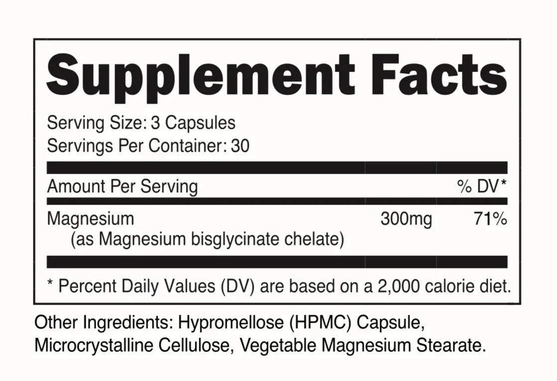 Transparent Labs Magnesium Bisglycinate