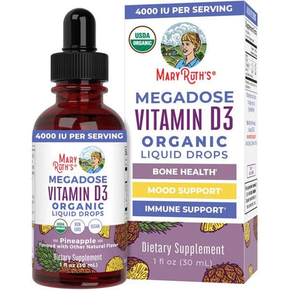 Mary Ruth's Organic Megadose D3 Liquid Drops