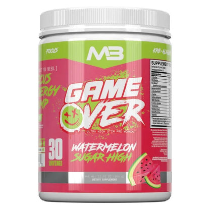 MB Game Over (High Stim Pre-Workout)