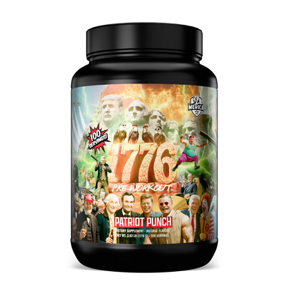 Merica Labz 1776 - Biggest Pre Workout 100 Servings