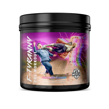 Merica Labz F-Tyranny Pre-Workout – High-Stim Energy, Focus, Pumps & Endurance
