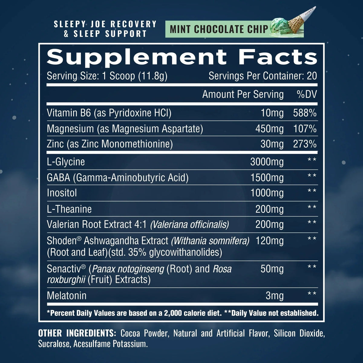 Merica Labz Sleepy Joe - Sleep & Recovery Formula