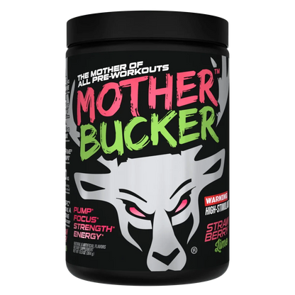 Bucked Up Mother Bucker Pre-Workout | 400mg Caffeine for Extreme Energy, Focus & Pumps