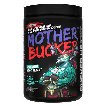 Bucked Up Mother Bucker Pre-Workout | 400mg Caffeine for Extreme Energy, Focus & Pumps