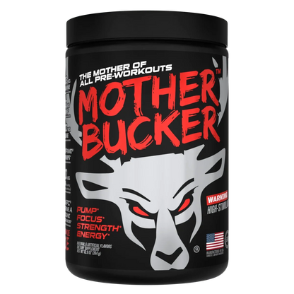 Bucked Up Mother Bucker Pre-Workout | 400mg Caffeine for Extreme Energy, Focus & Pumps