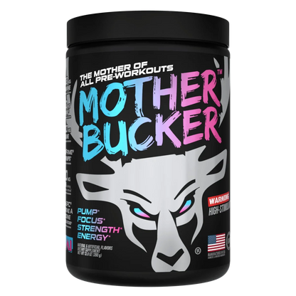 Bucked Up Mother Bucker Pre-Workout | 400mg Caffeine for Extreme Energy, Focus & Pumps