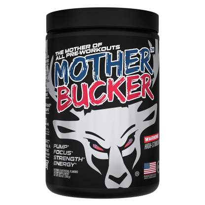 Bucked Up Mother Bucker Pre-Workout | 400mg Caffeine for Extreme Energy, Focus & Pumps