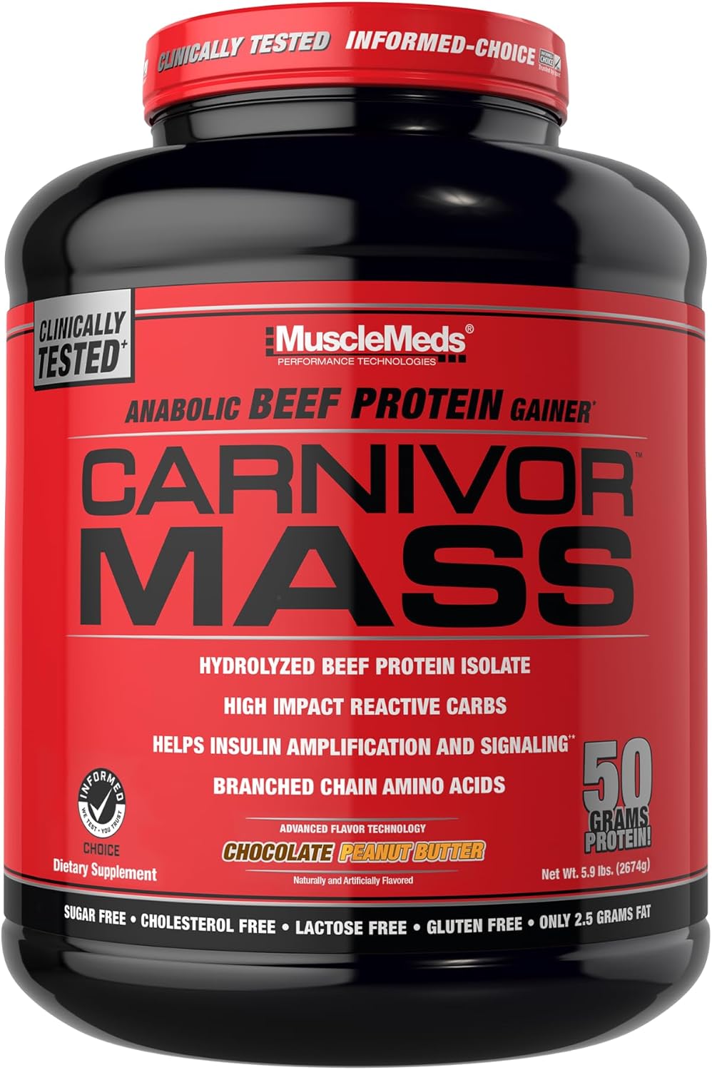 Musclemeds Carnivor Mass 5.8lbs
