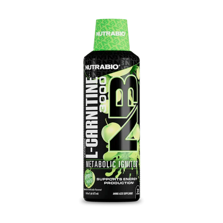 Nutrabio  LeanShots Liquid L-Carnitine Shot (3000mg)