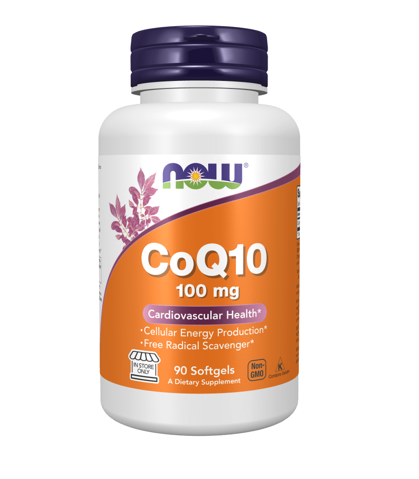 Now CoQ10 100 mg Softgels