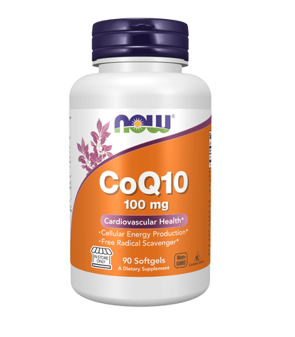 Now CoQ10 100 mg Softgels