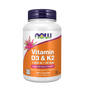 Now D3 1000iu & K2 45mcg -180 Caps