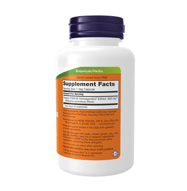 Now KSM-66 Ashwagandha® 90 Veg Capsules