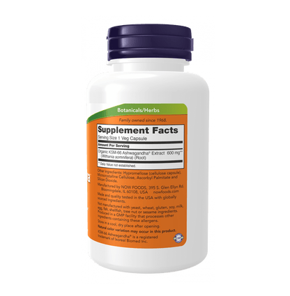 Now KSM-66 Ashwagandha® 90 Veg Capsules
