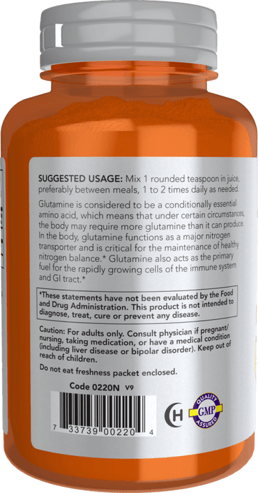 Now L-Glutamine Powder - 6oz