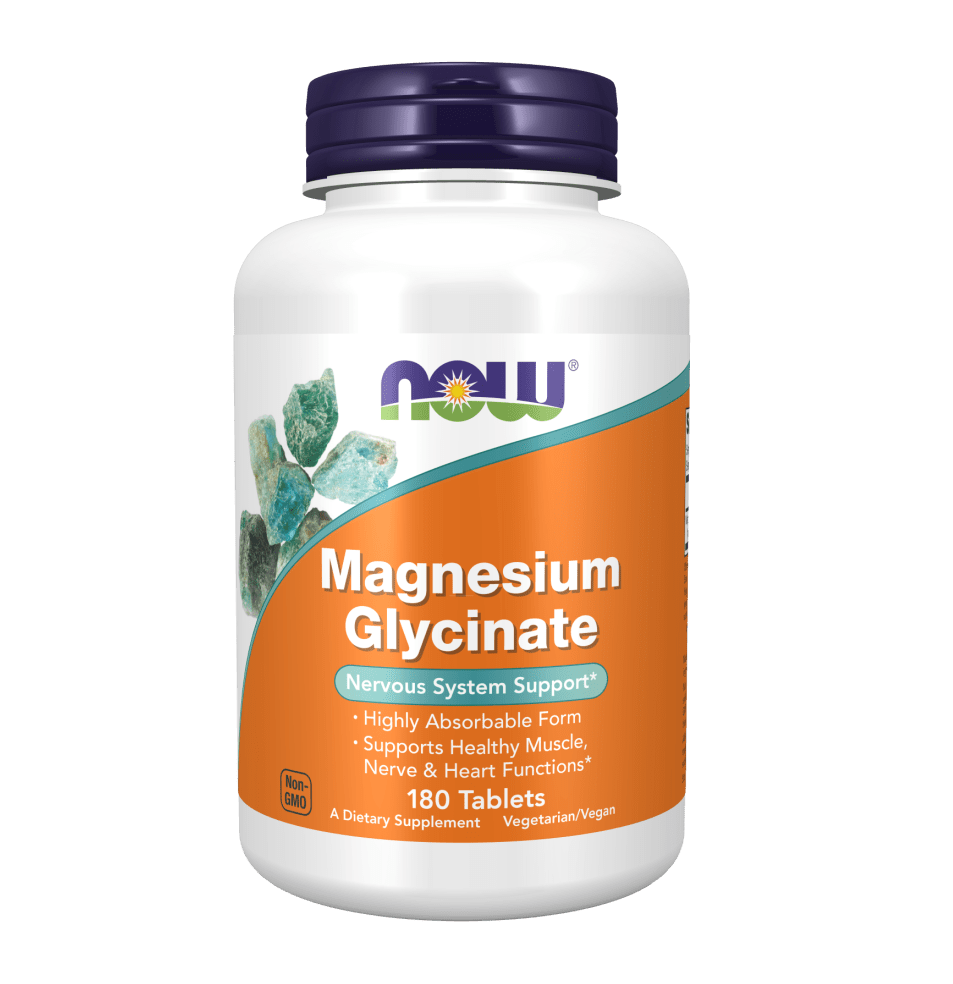 Now Magnesium Glycinate 180 Tabs