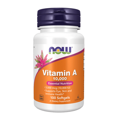 Now Vitamin-A 10000IU - 100 Softgels