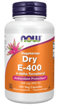 Now Vitamin E-400 Vegetarian Dry Veg Capsules (100 Caps)
