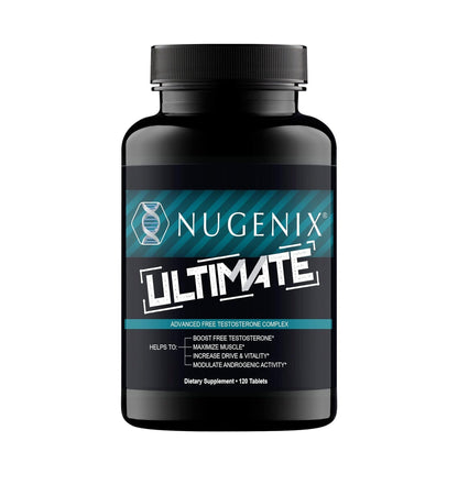 Nugenix Ultimate Advanced Free Testosterone Complex 120 Tablets
