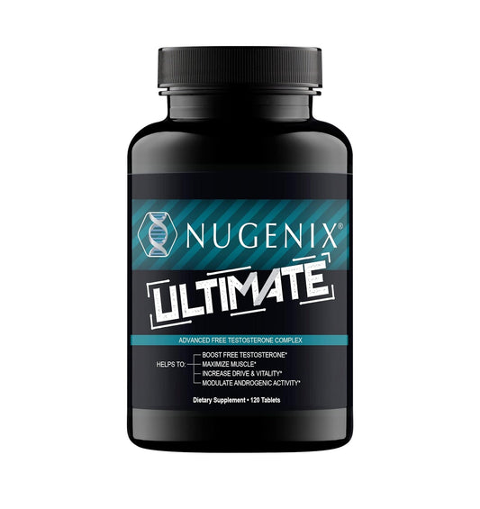Nugenix Ultimate Advanced Free Testosterone Complex 120 Tablets