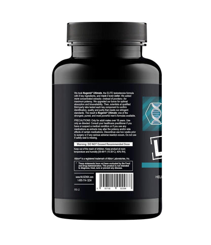 Nugenix Ultimate Advanced Free Testosterone Complex 120 Tablets
