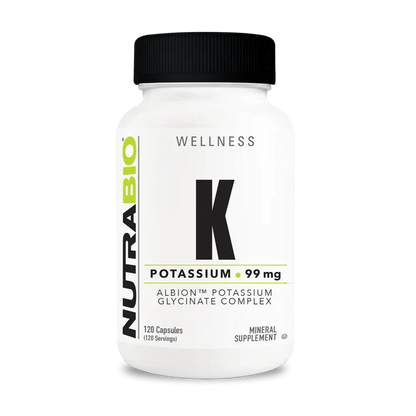 Nutrabio K - Potassium 99mg 120 Caps