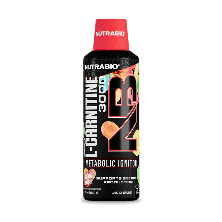 Nutrabio  LeanShots Liquid L-Carnitine Shot (3000mg)