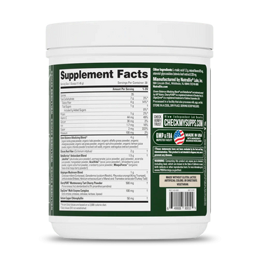 Nutrabio Mega Greens Daily Superfood & Mushrooms