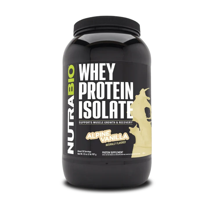 Nutrabio Whey Protein Isolate 2 Lbs