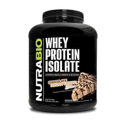 Nutrabio Whey Protein Isolate -5 Lbs