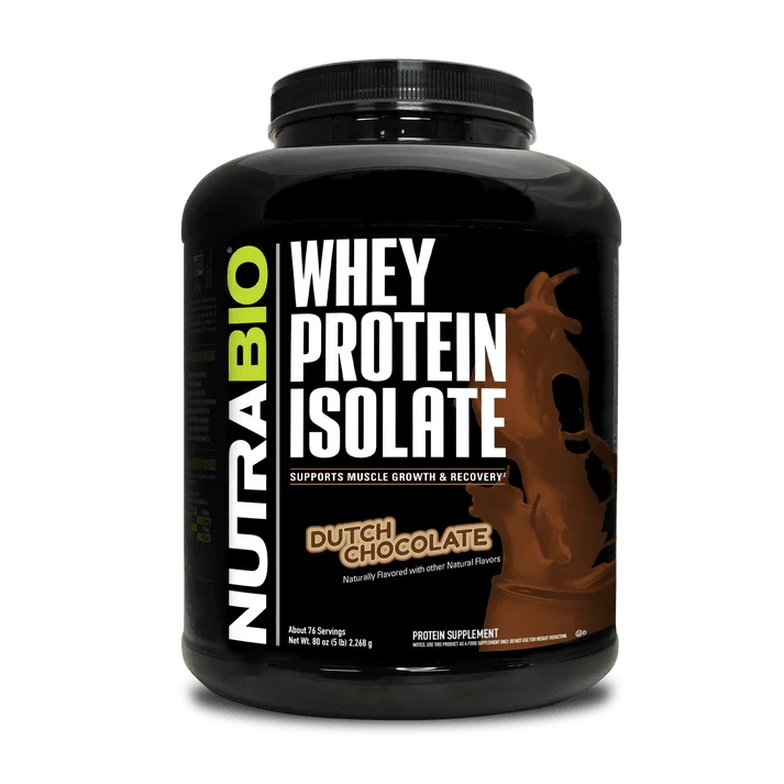 Nutrabio Whey Protein Isolate -5 Lbs