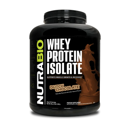 Nutrabio Whey Protein Isolate -5 Lbs