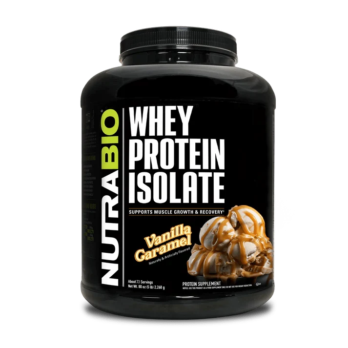 Nutrabio Whey Protein Isolate -5 Lbs